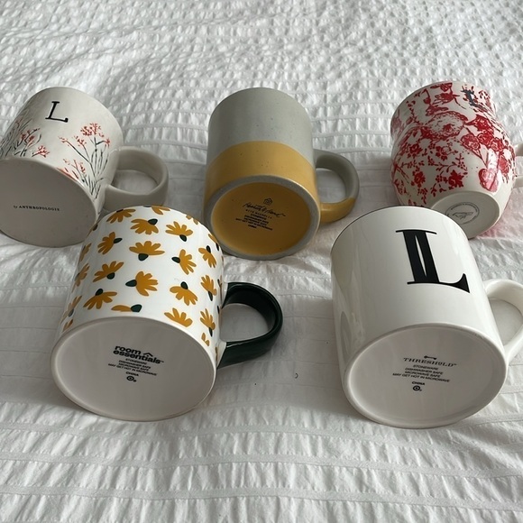 Anthropologie mugs (and others) lot of 5 - Picture 2 of 12